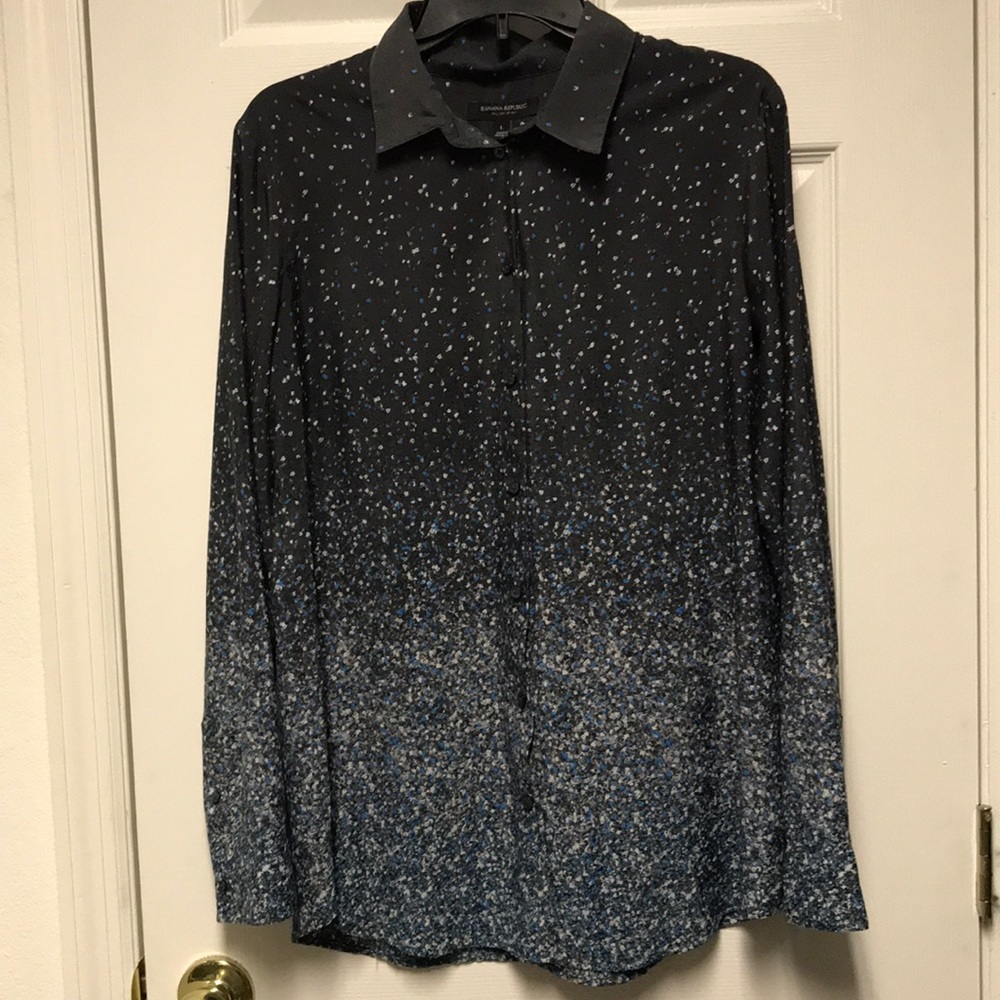 Long Sleeve Banana Republic button down blouse